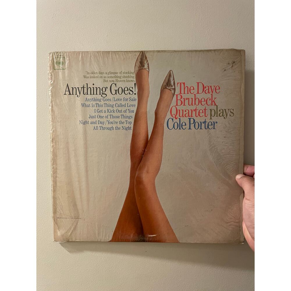Dave Brubeck - Anything Goes LP vintage vinyl record cole porter jazz bill evans